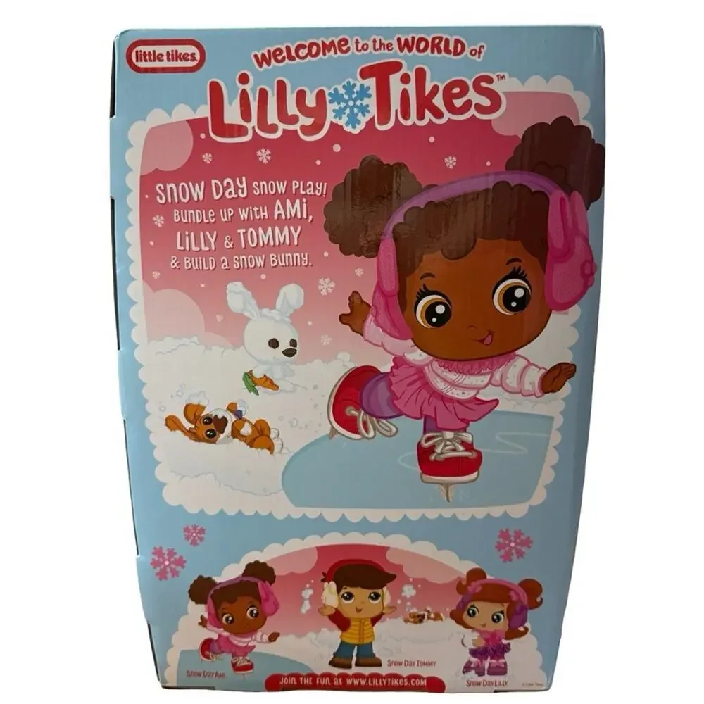 Little Tikes Lilly Tikes Snow Day Ami Doll Toy New In Box Make A Snow Bunny